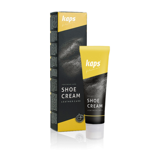 Крем для взуття (бджолиний віск) Kaps Shoe Cream 75ml Темно-коричневий 045006-106